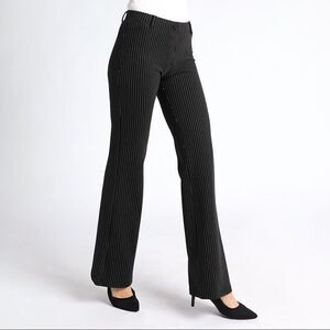Betabrand Dress Pant Yoga Pants
Boot-Cut Classic Pinkstripe XS
